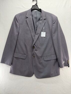 Men's Architect Grey Suit Jacket Size 48 PT Regular NWT